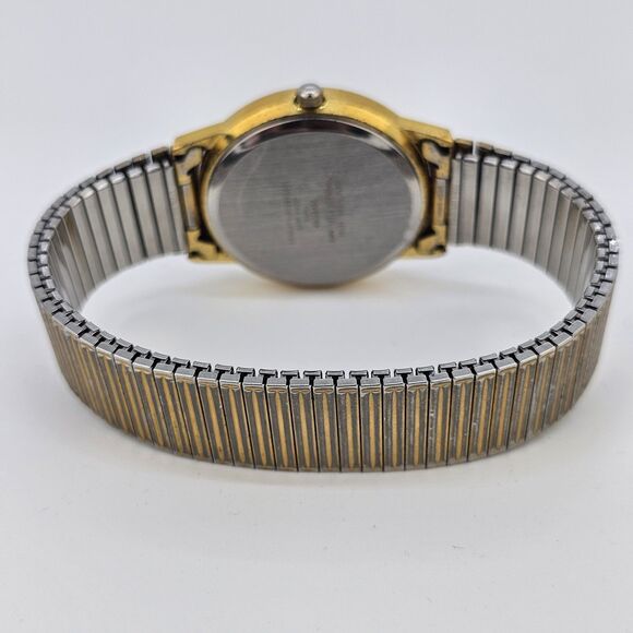 VTG Armitron Moon Phase Watch 32MM NOT WORKING CORRECTLY SELLING FOR PARTS AS IS - Picture 8 of 12